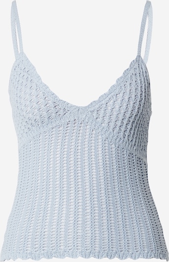 LENI KLUM x ABOUT YOU Knitted top 'Liv' in Light blue, Item view