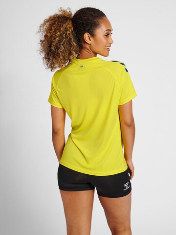 T-shirt fonctionnel Hummel en jaune