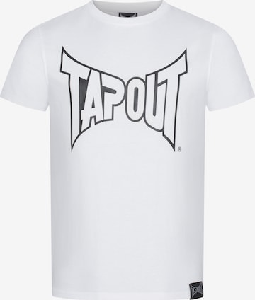 Maglietta di Tapout in bianco: frontale