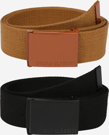 Ceinture Urban Classics en marron : devant