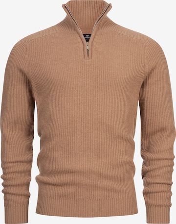 Pull-over 'Dorsey' Kronstadt en marron : devant