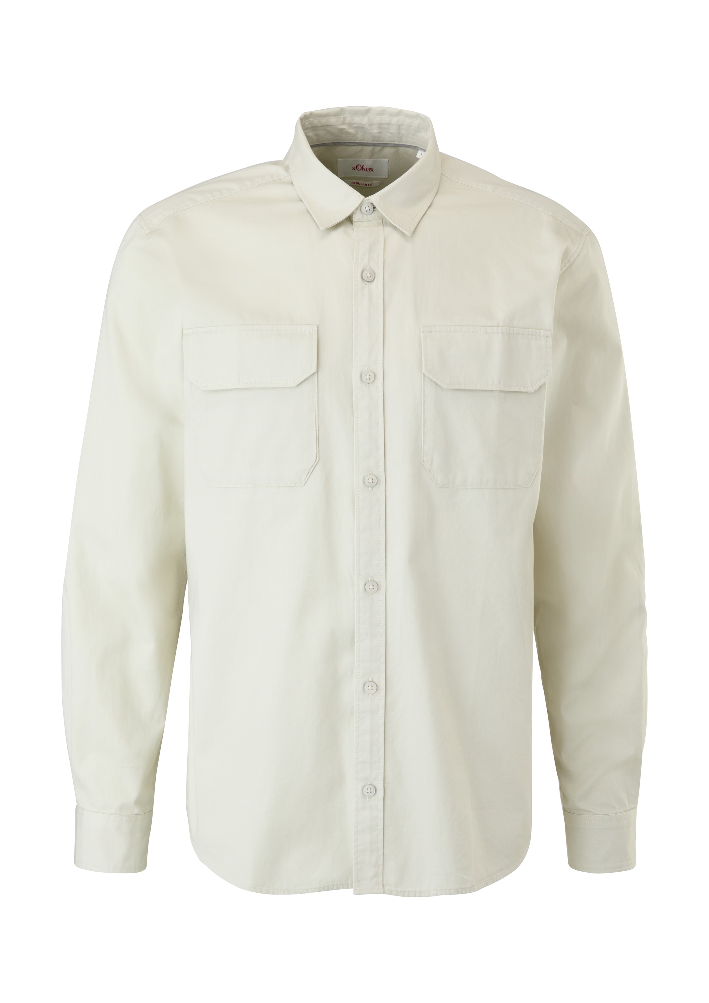 s.Oliver Chemise en beige, Vue avec produit
