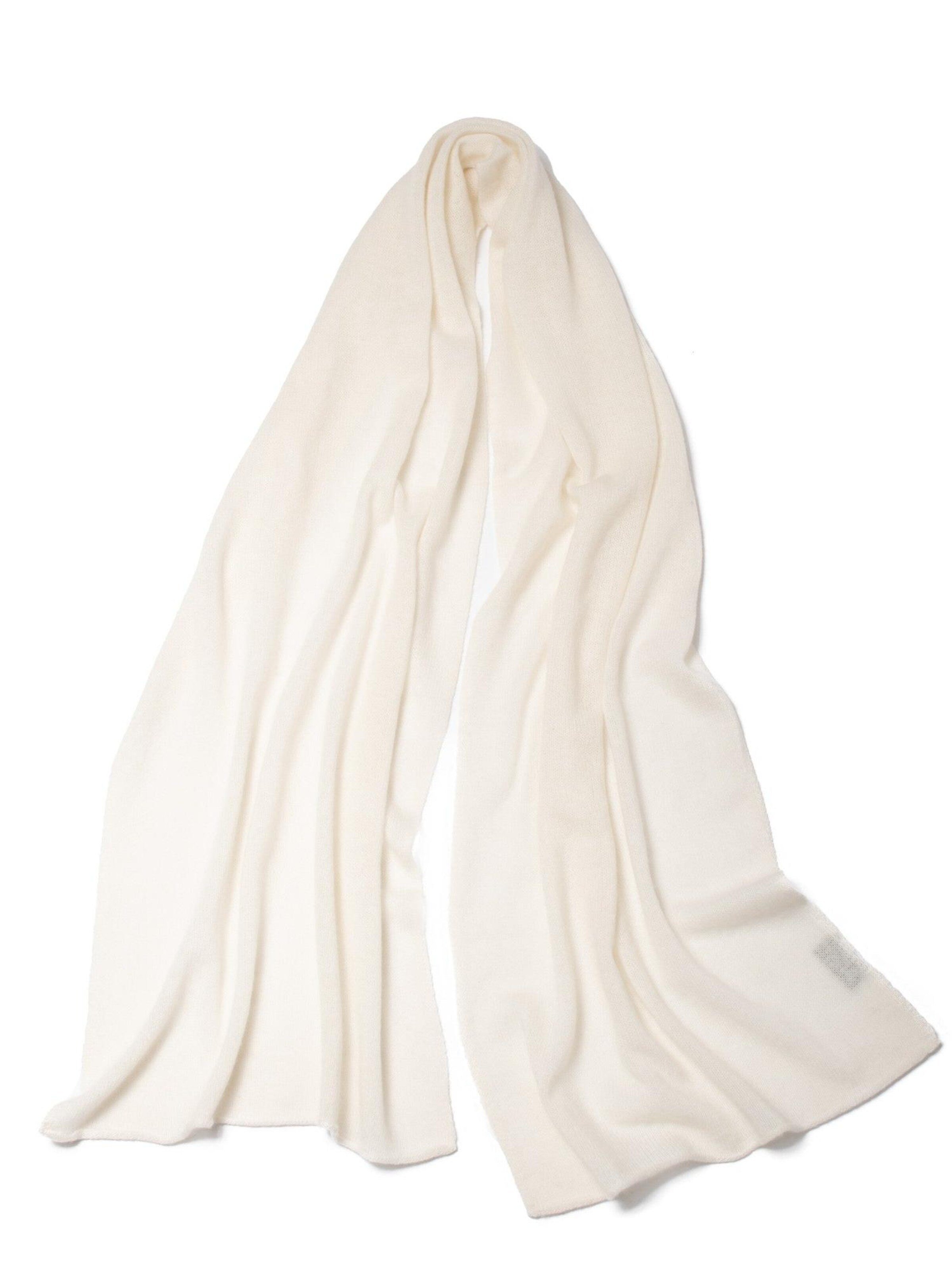 MayTree Scarf in White: front