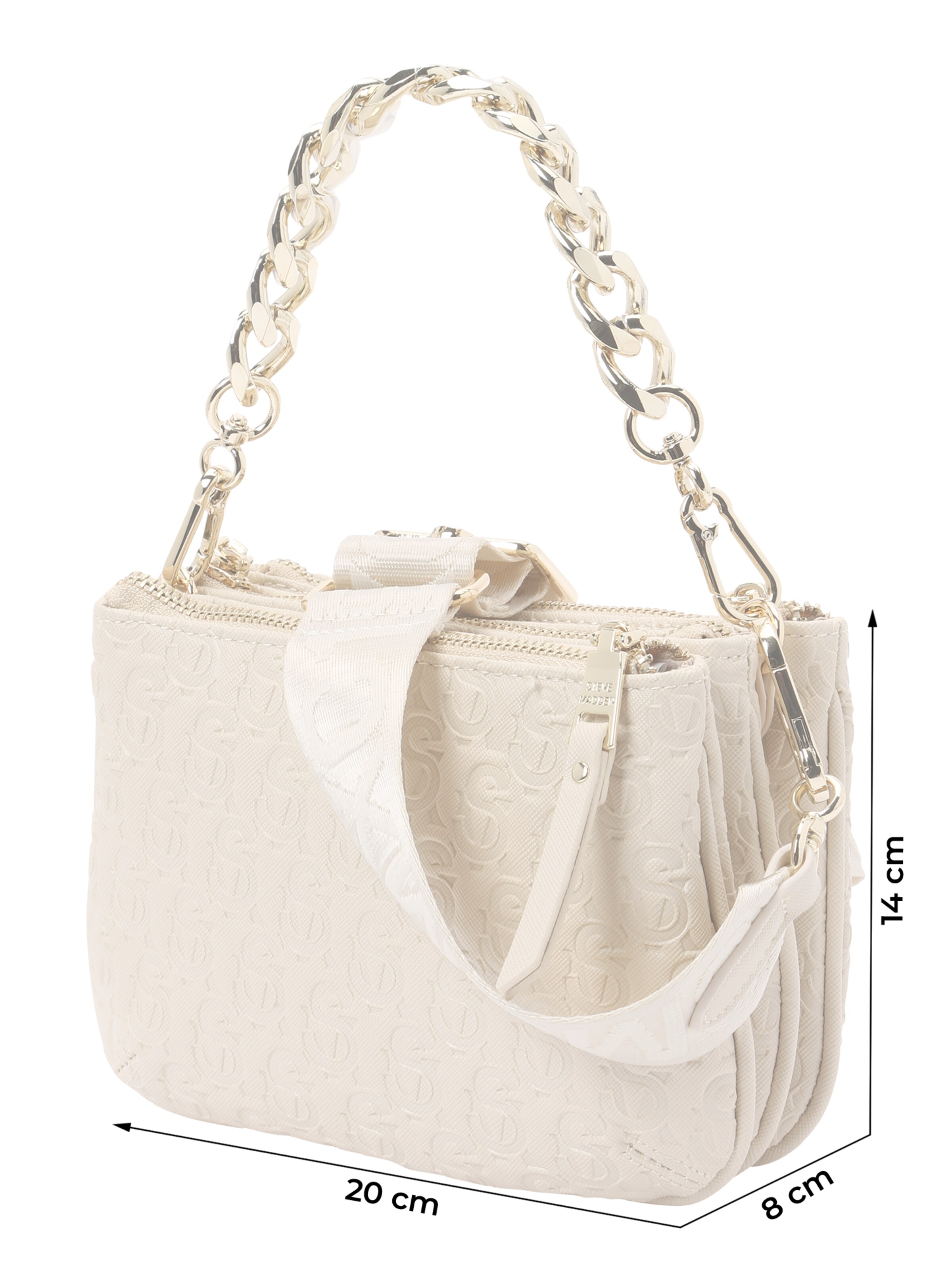 STEVE MADDEN Umhängetasche 'Broy-E' in Beige