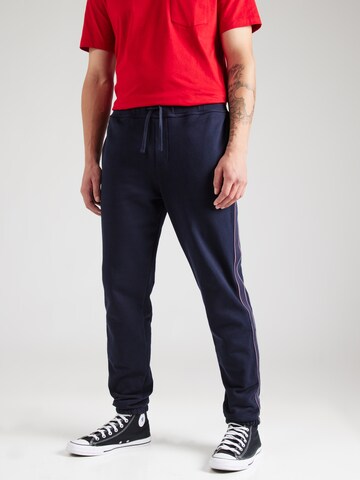 Tapered Pantaloni di TOMMY HILFIGER in blu: frontale