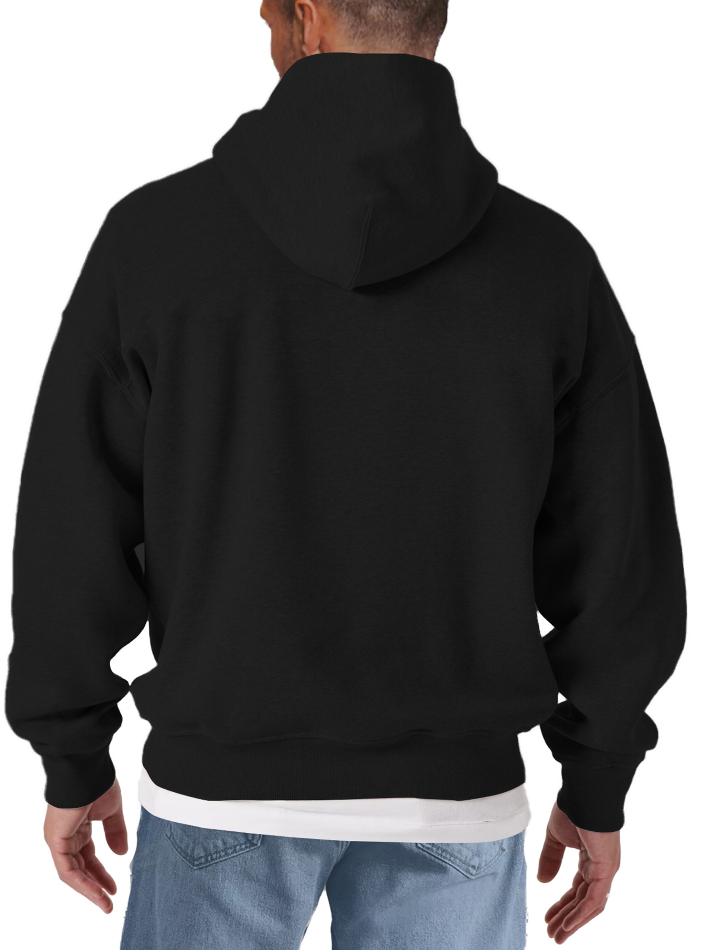 MAKAYA Sweatshirt‌ in Schwarz