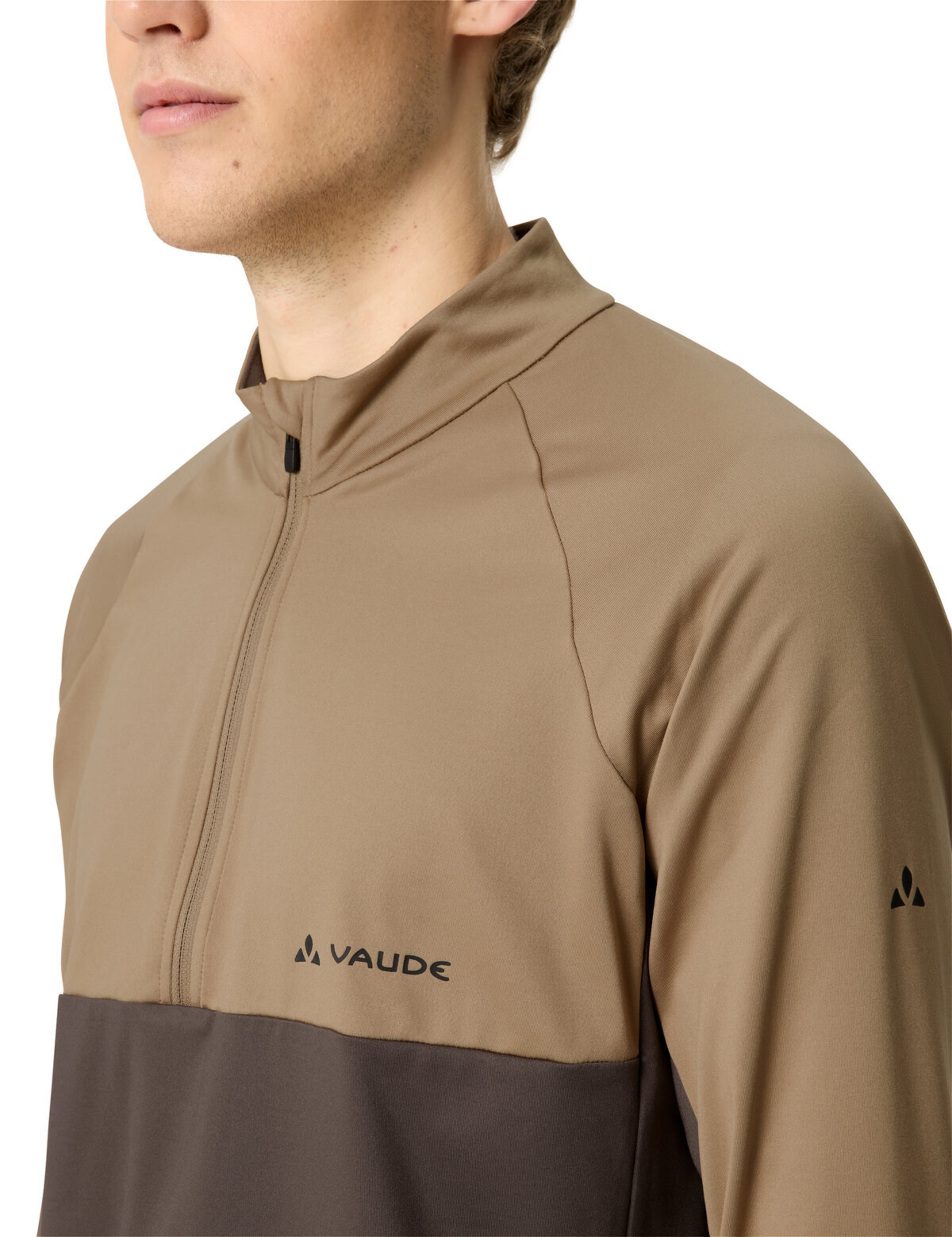 VAUDE Performance shirt 'Qimsa' in Beige