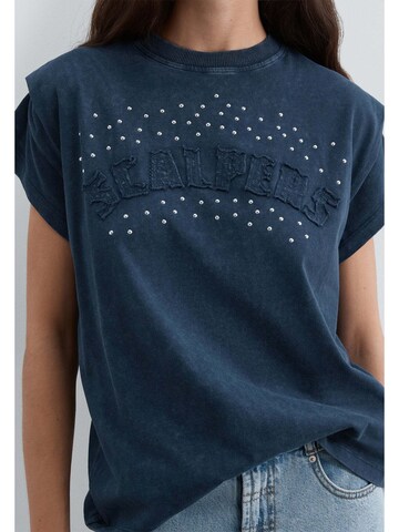 Tricou de la Scalpers pe albastru