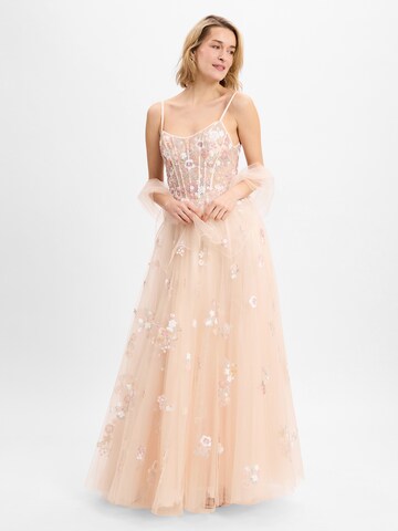 Unique Kleid in Orange: Vorderseite