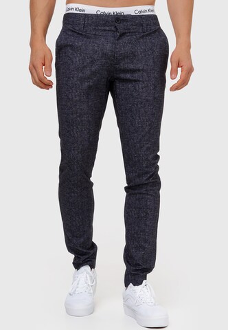 INDICODE JEANS Slimfit Broek 'Rodekro' in Grijs: voorkant