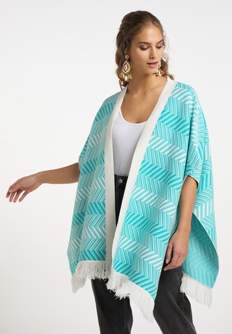 IZIA Cape in Blue: front