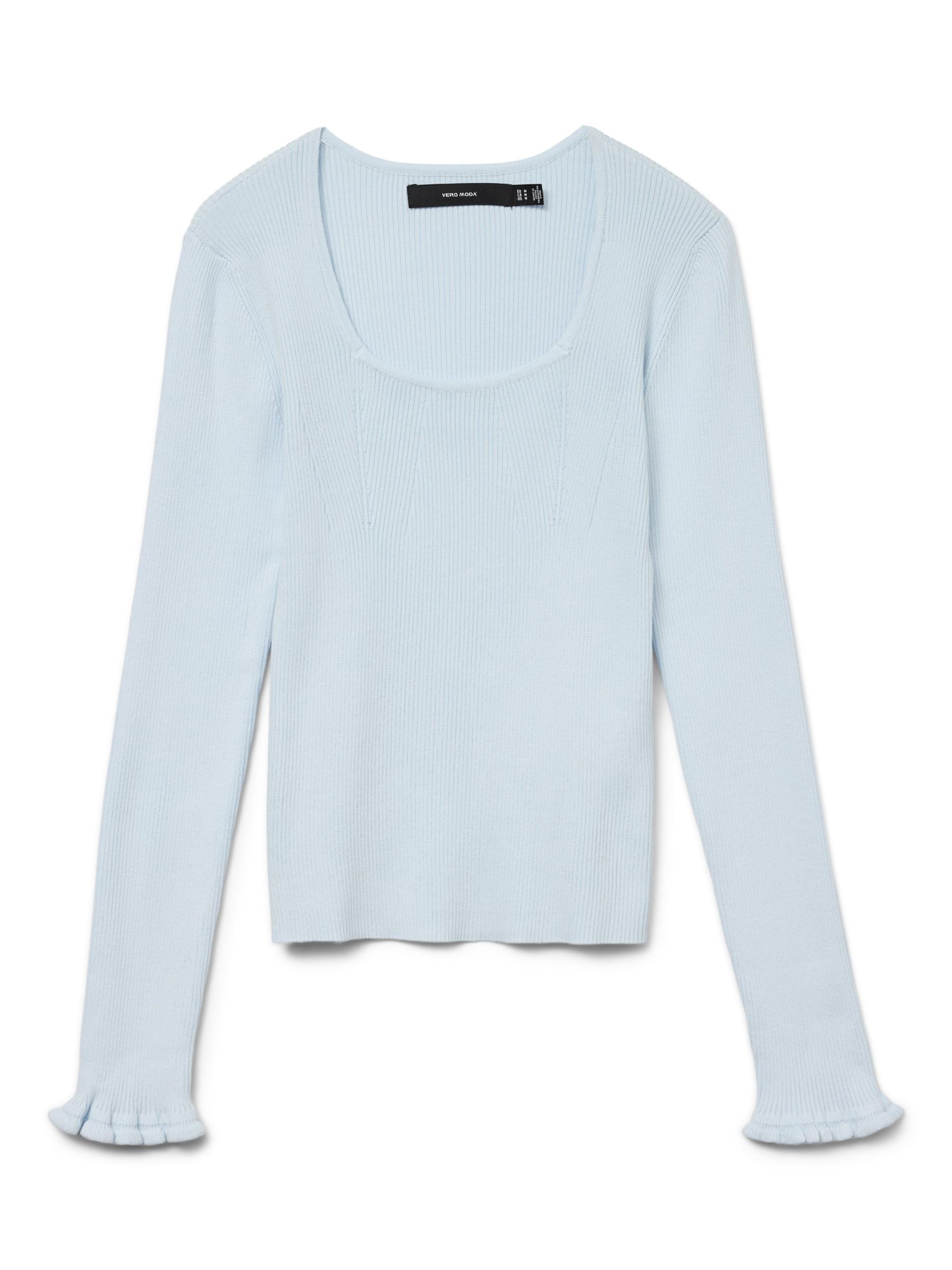VERO MODA Pullover 'VMWONDER' i blå: forside