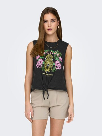 ONLY Top 'ONLLucy' in Black: front