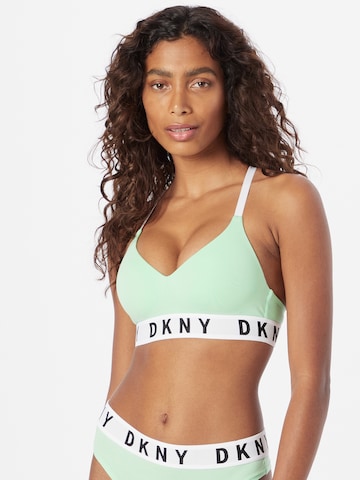 DKNY Intimates Bustier BH in Grün: predná strana