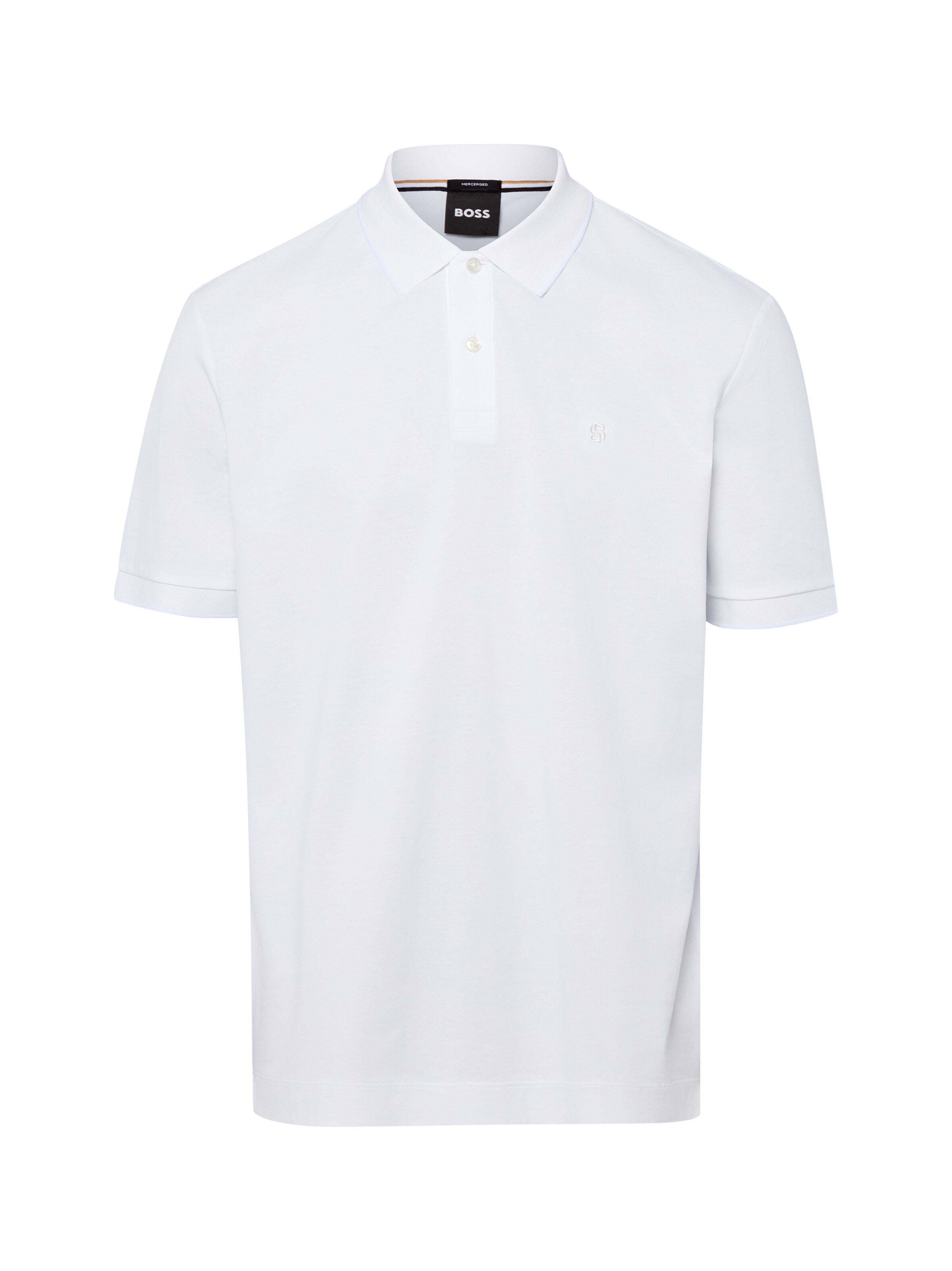 T-Shirt 'Parris' BOSS en blanc : devant