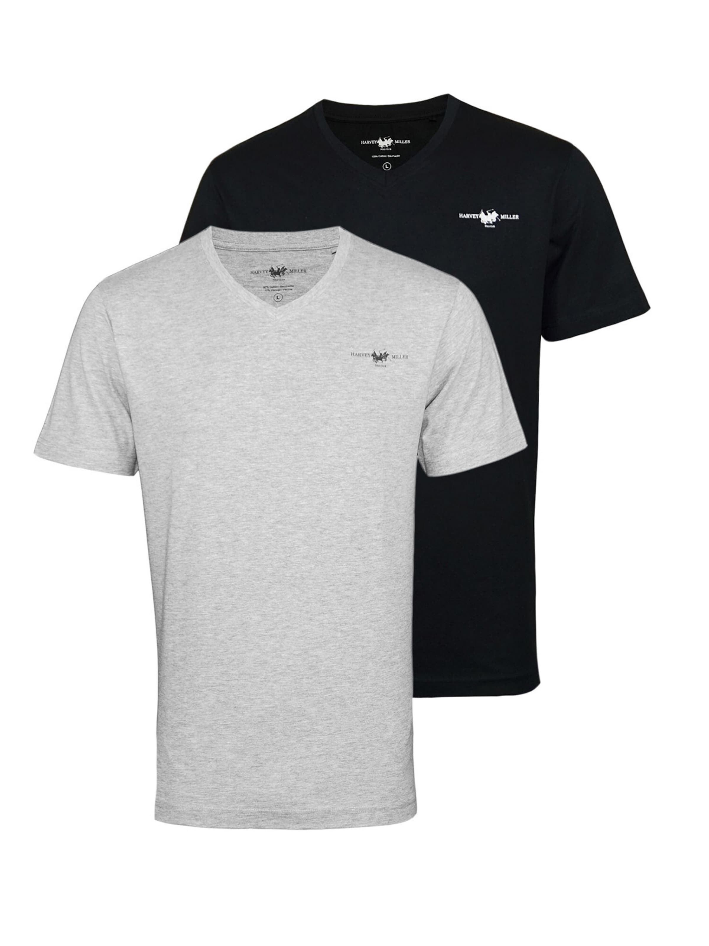 T-Shirt HARVEY MILLER en gris : devant