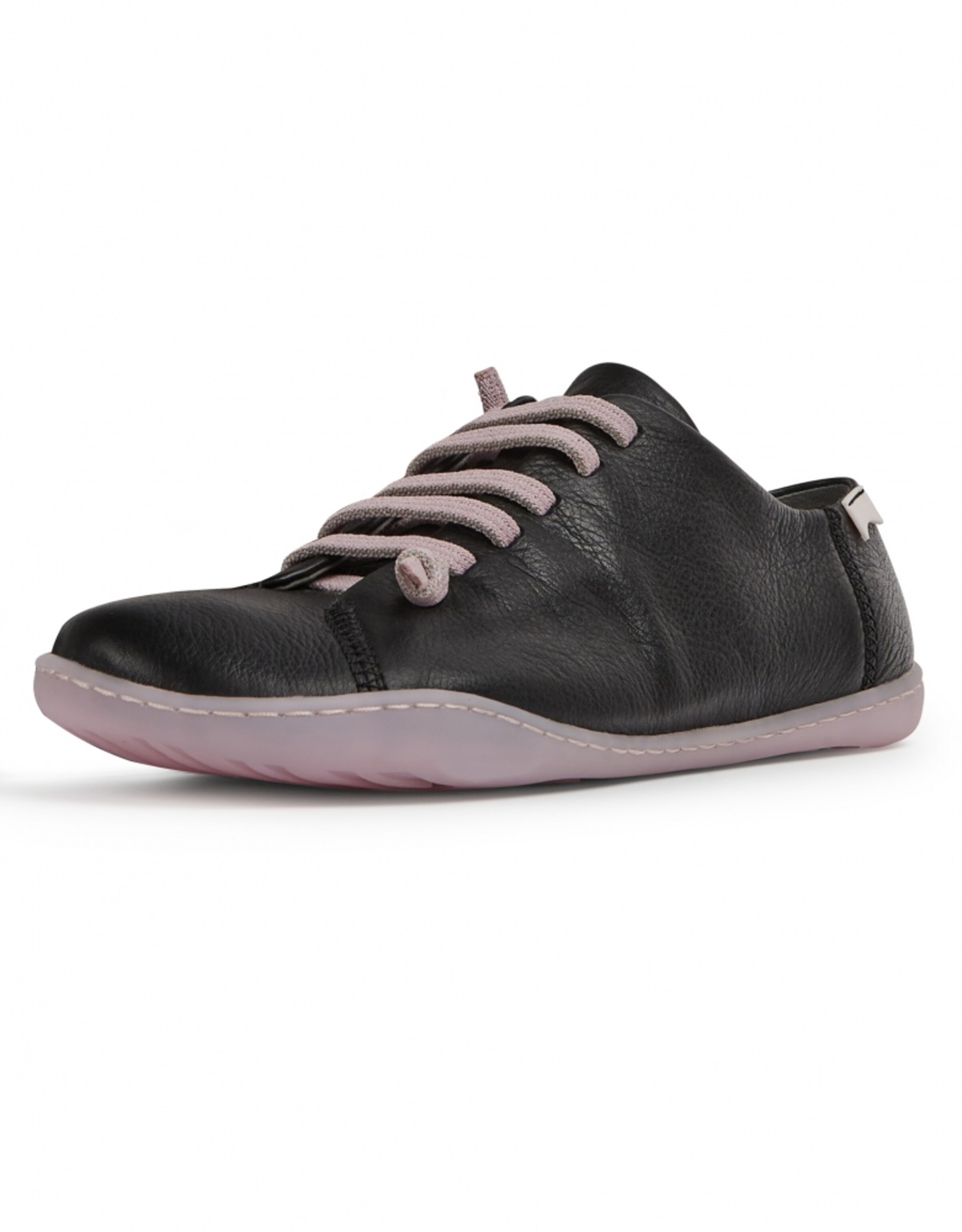 CAMPER Platform trainers ' Peu Cami ' in Black: front