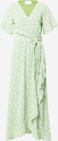 SISTERS POINT Dress 'GUSH' in Green: front