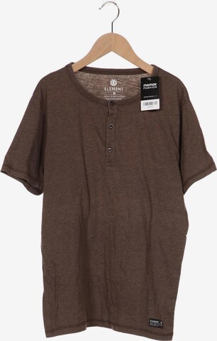 ELEMENT Shirt in M in Brown: front