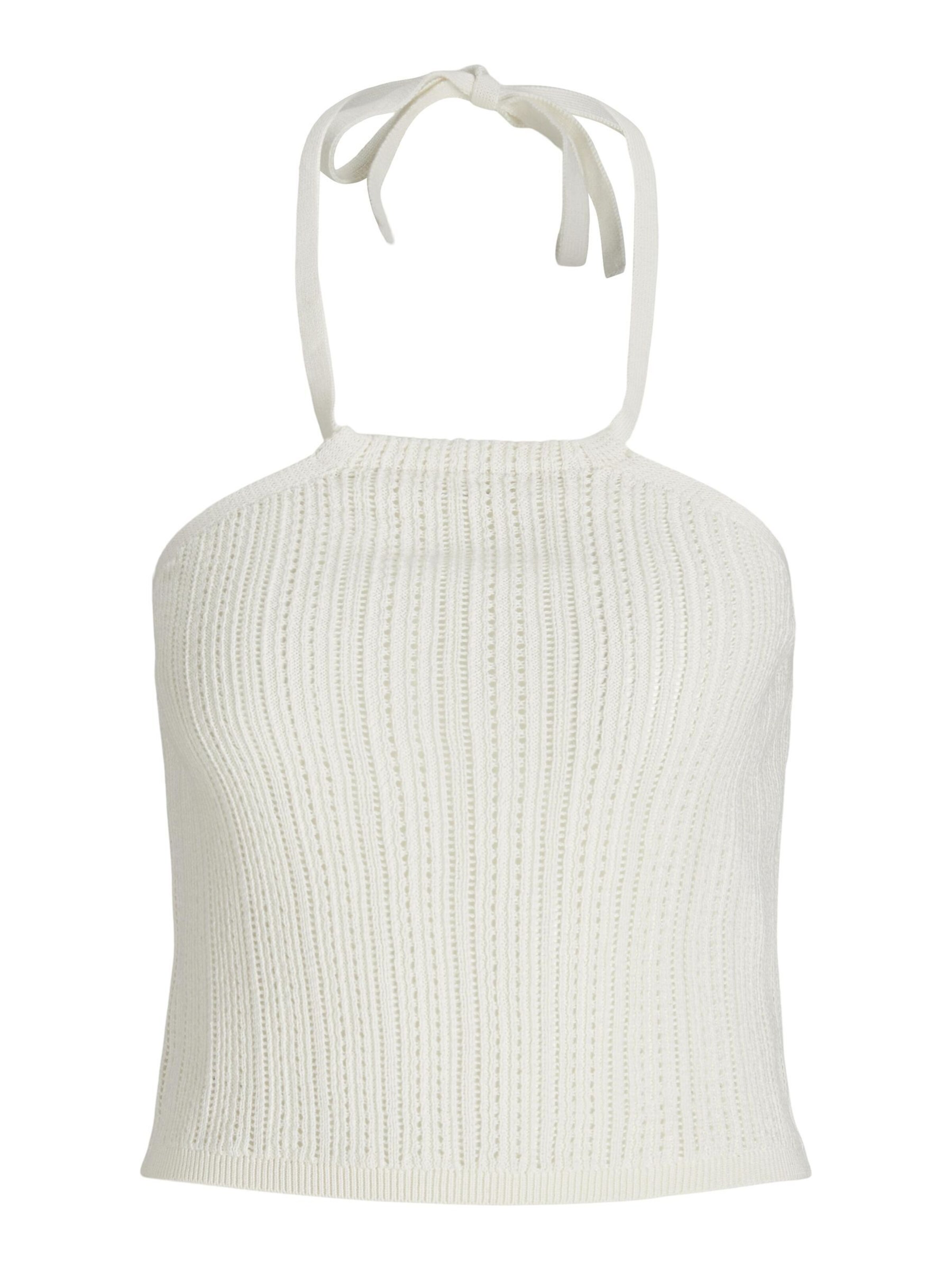 JJXX Knitted Top 'JXZoella' in White: front