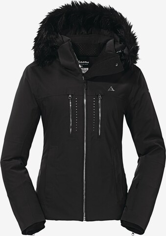 Giacca sportiva 'Baracon' di Schöffel in nero: frontale