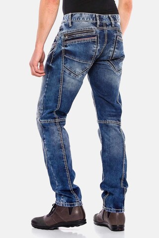 Coupe slim Jean CIPO & BAXX en bleu