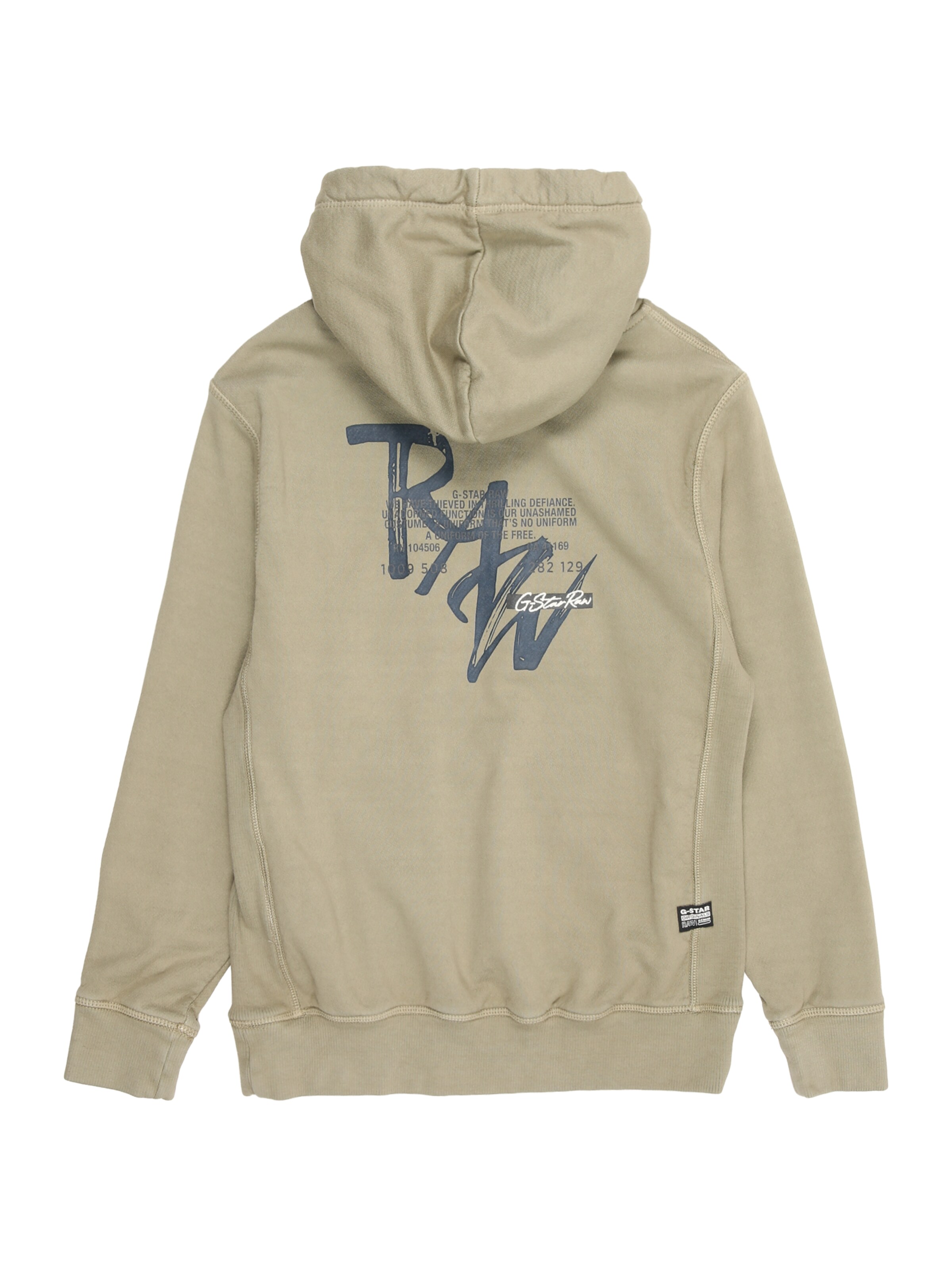 Felpa 'PREMIUM CORE' di G-STAR in verde