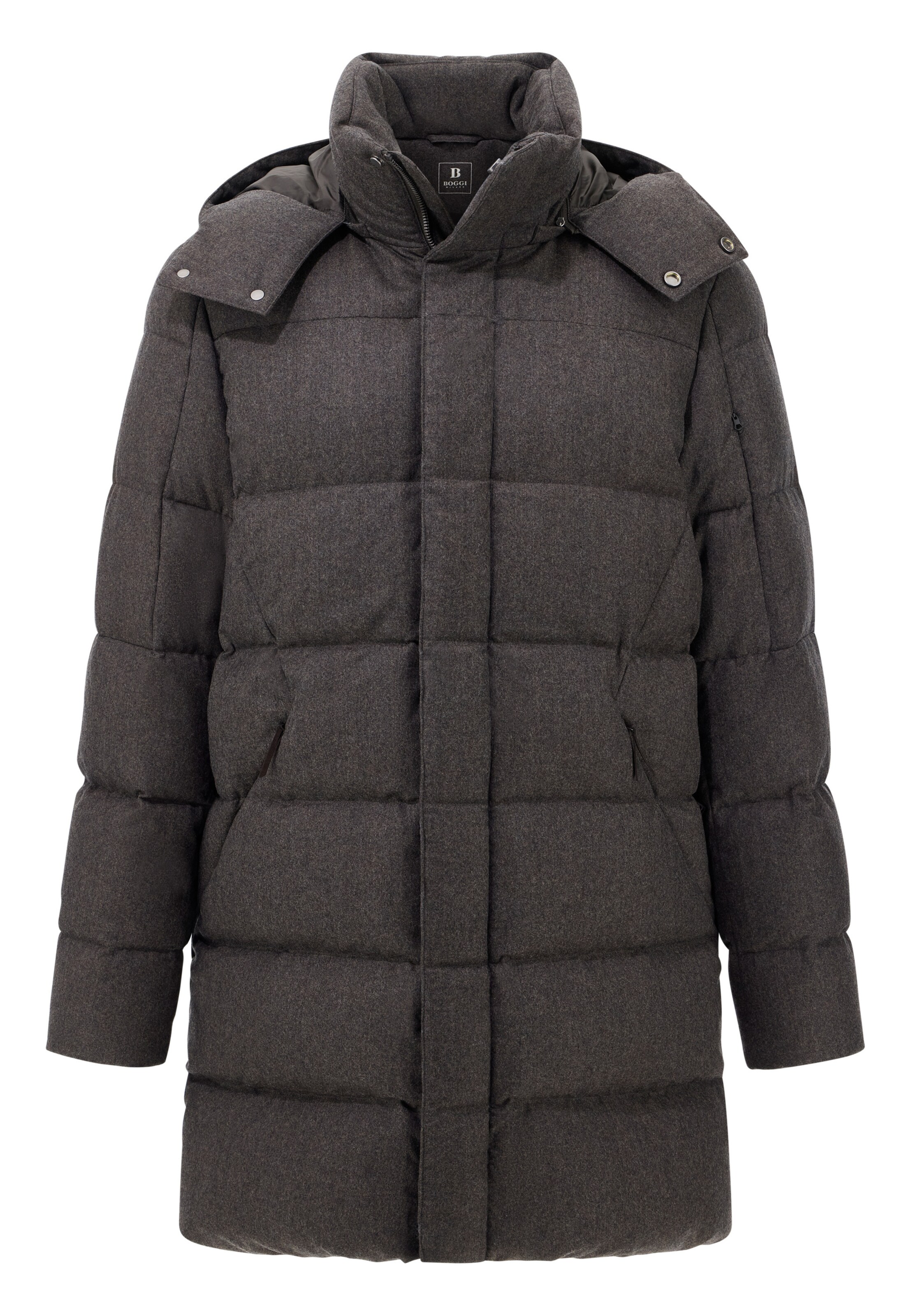 Boggi Milano Jacke in Grau: Vorderseite