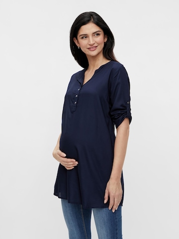 MAMALICIOUS Tunic 'Mercy' in Blue: front