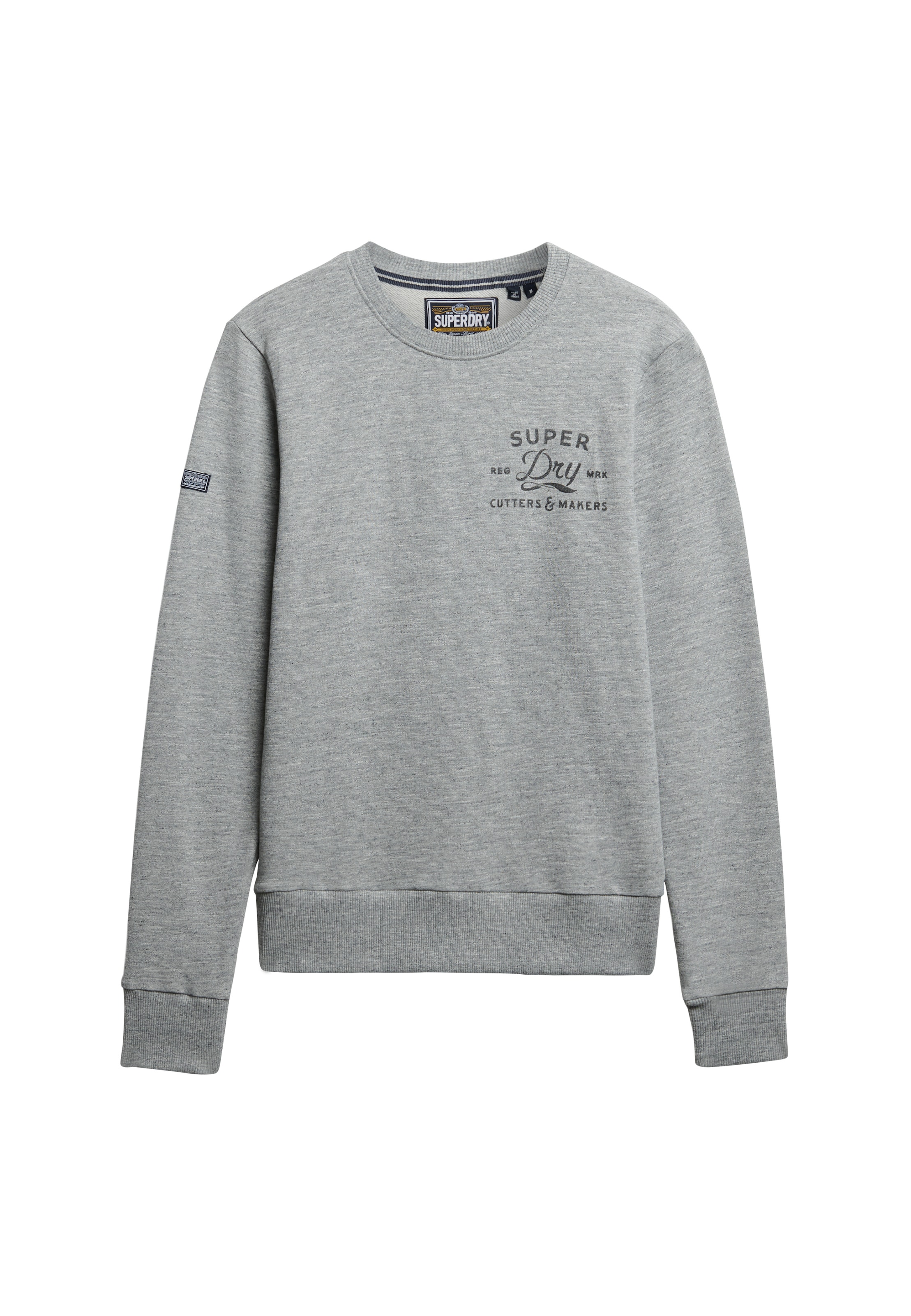 Superdry Sweatshirt in de kleur Grijs, Productweergave