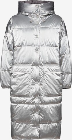 ESPRIT Winter Coat in Silver: front