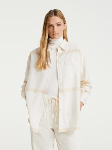 OPUS Blouse 'Fineli' in White: front