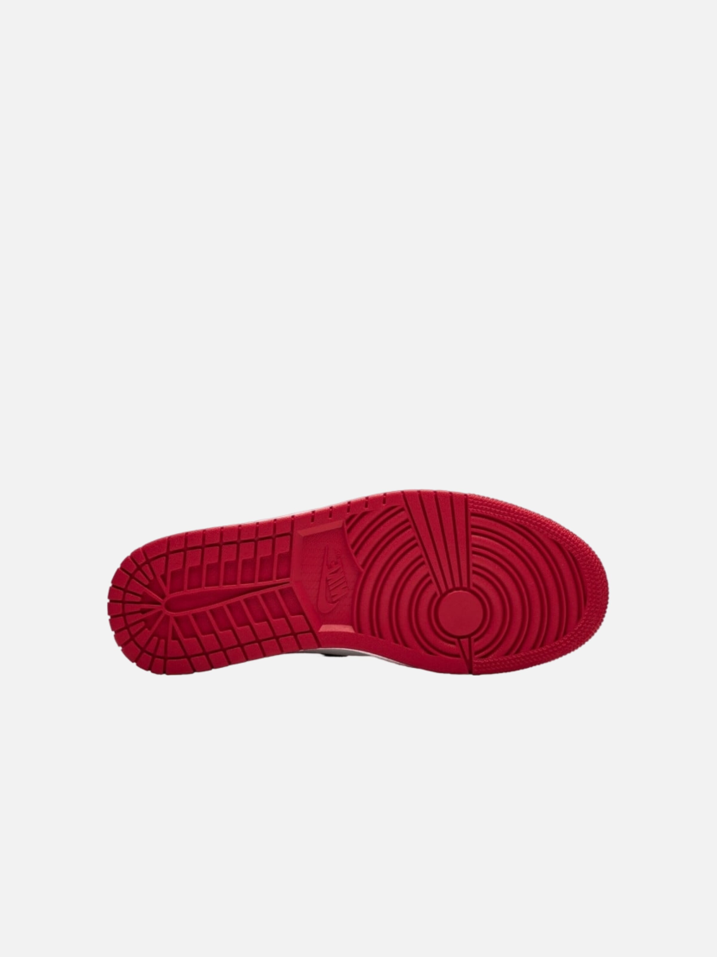 Jordan Sneakers hoog 'Air 1 Retro High Satin' in Rood