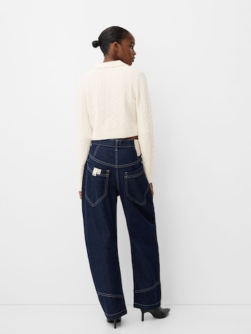 Pull-over Bershka en beige