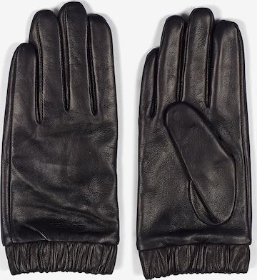 Gants 'Women's Leather Gloves Stella Black' Howard London en noir : devant