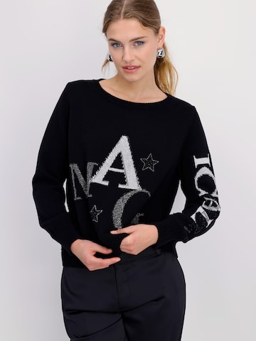 monari - Pullover em preto: frente