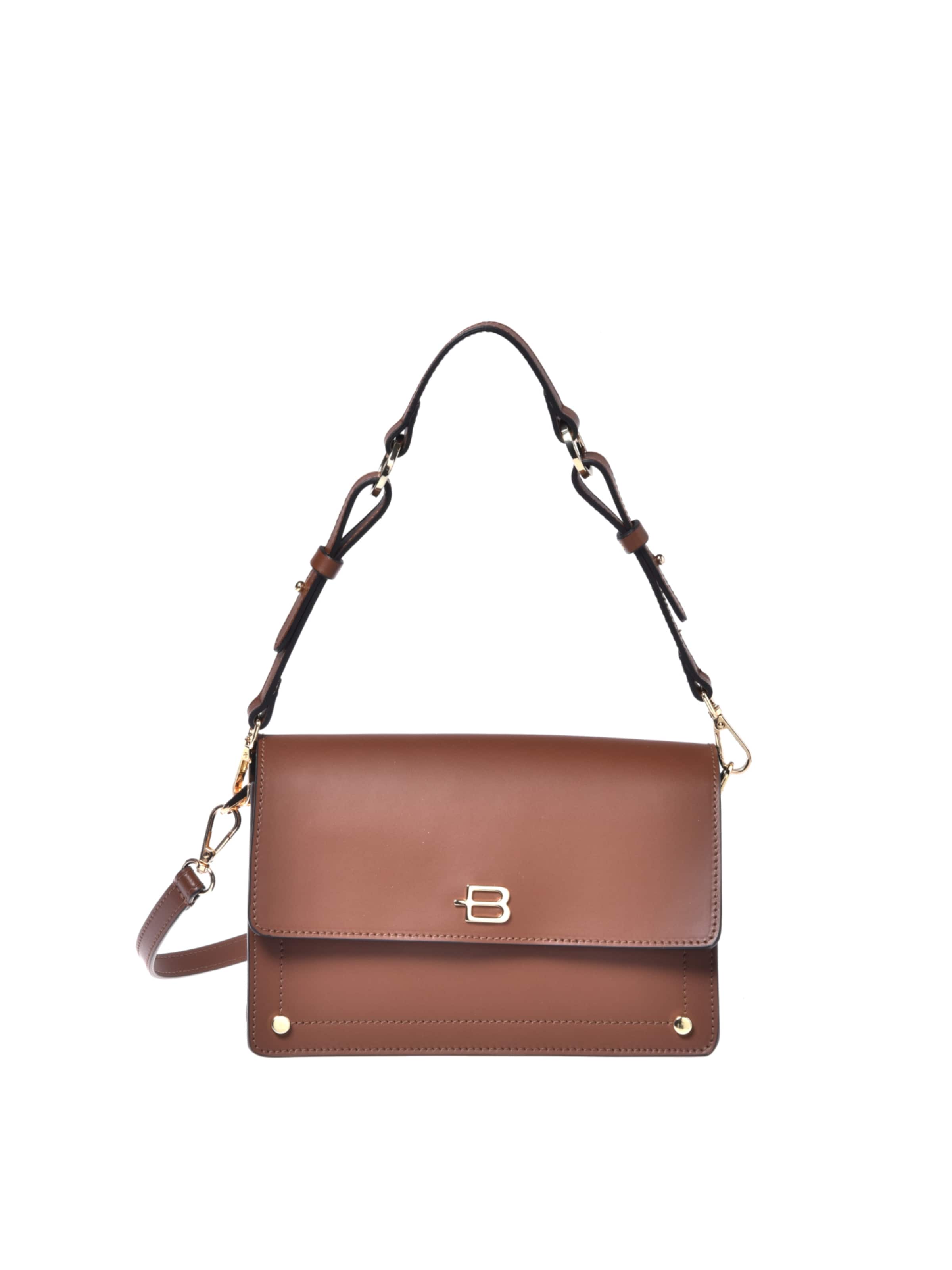 BALDININI Shoulder bag in Brown: front