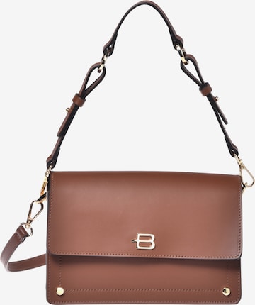 Sac bandoulière BALDININI en marron : devant