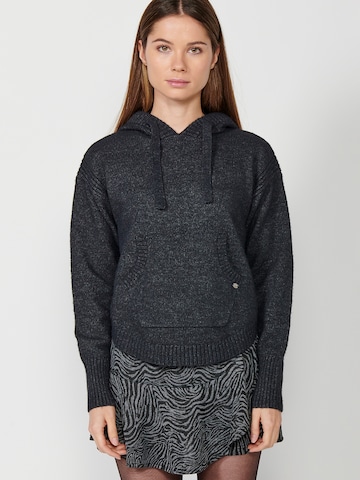 KOROSHI Pullover i sort