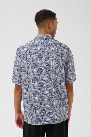 Matinique Regular Fit Hemd 'MAklampo' in Blau