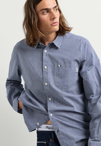 Pepe Jeans - Ajuste regular Camisa 'Rockville' en azul