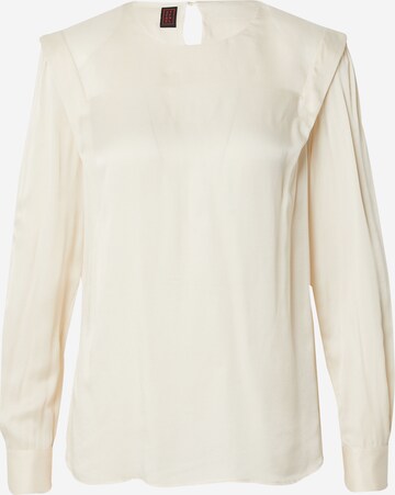 Stefanel - Blusa en blanco: frente