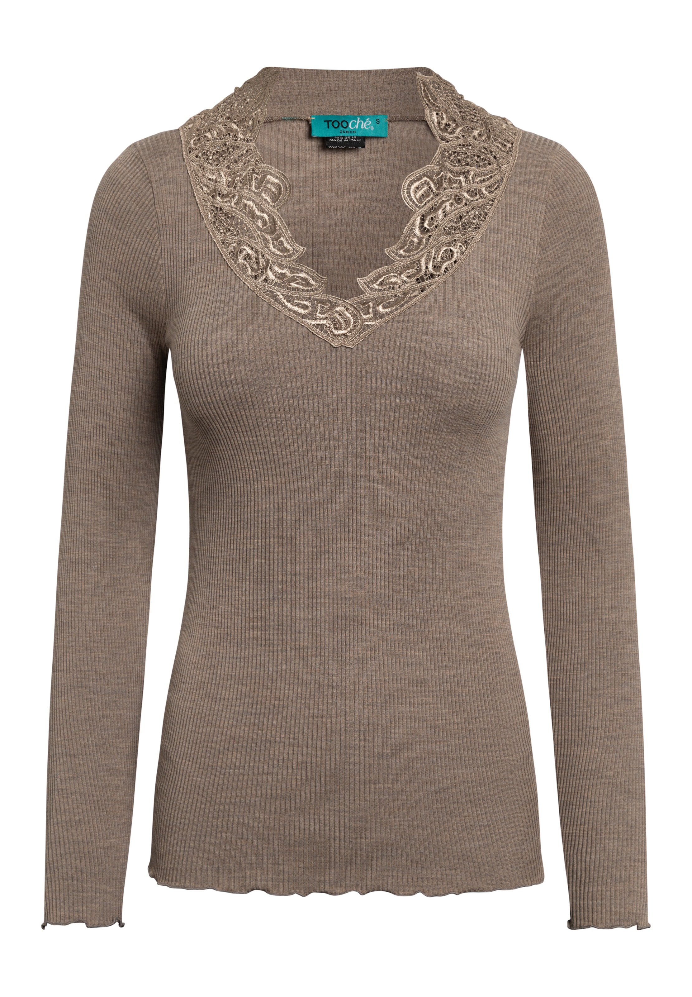 TOOche Sweater 'Star Elegance' in Brown: front
