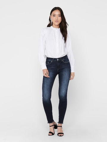 ONLY Skinny Jeans 'Blush' in Blauw