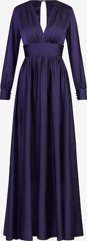 Robe de soirée Kraimod en bleu : devant