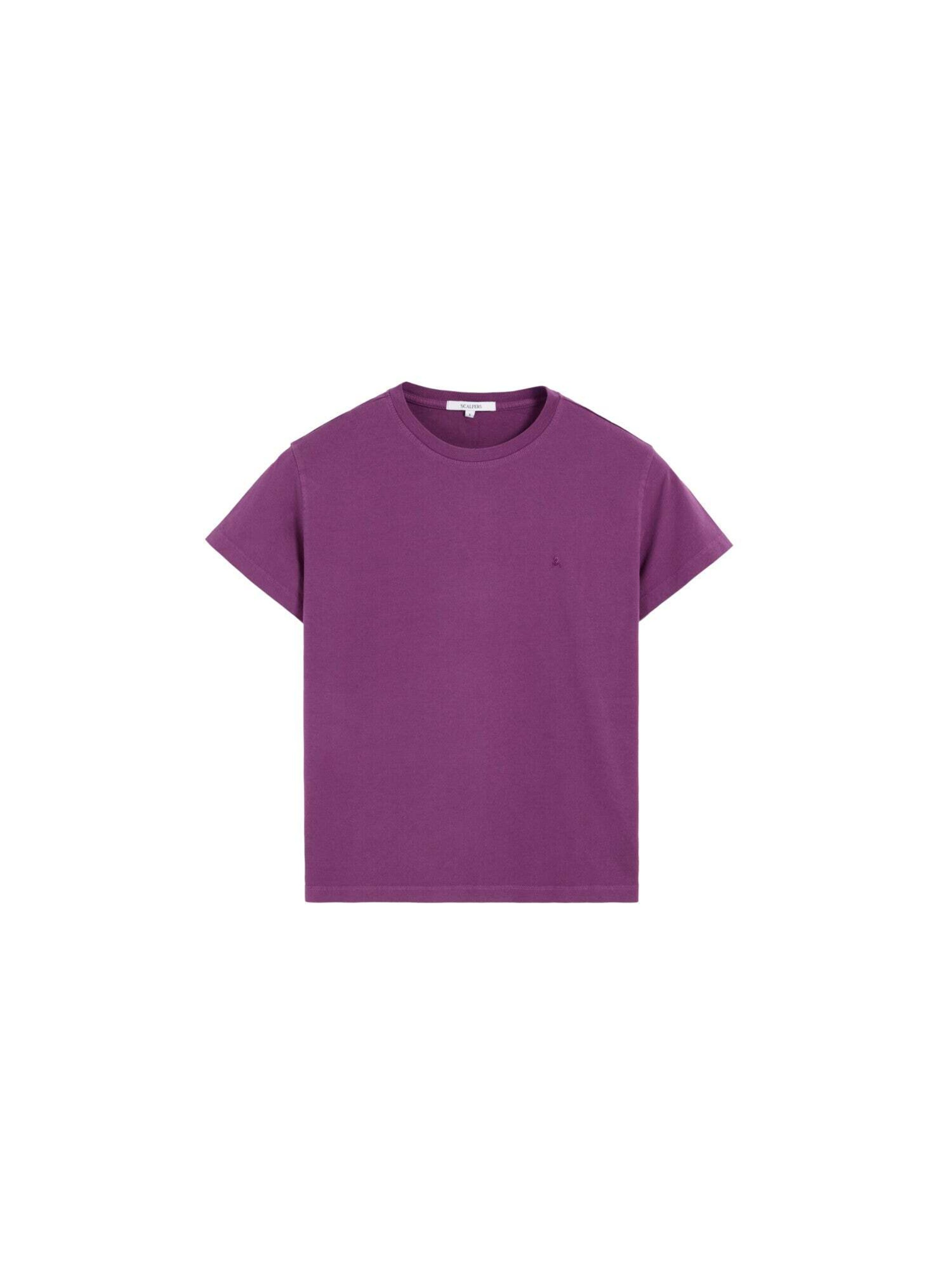 Tricou de la Scalpers pe mov: față