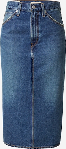 LEVI'S ® Юбка 'High Rise Back Slit Skirt' в Синий: спереди
