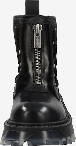 BUFFALO Lace-Up Ankle Boots in Black