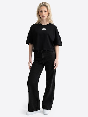 LONSDALE Shirt 'Wandylaw' in Black
