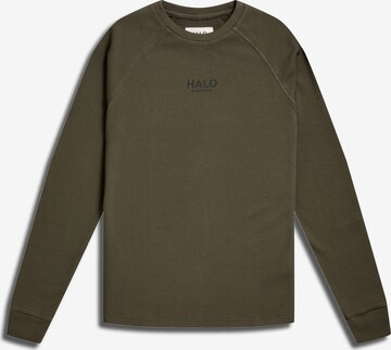 T-Shirt HALO en marron : devant